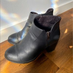 Black Heeled Booties